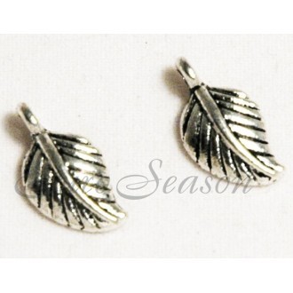 Подвеска мет.№057 10х15мм цв.Silver (цена за 1шт)
